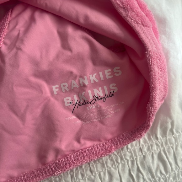 Frankies bikinis floral terry top - Picture 3 of 3